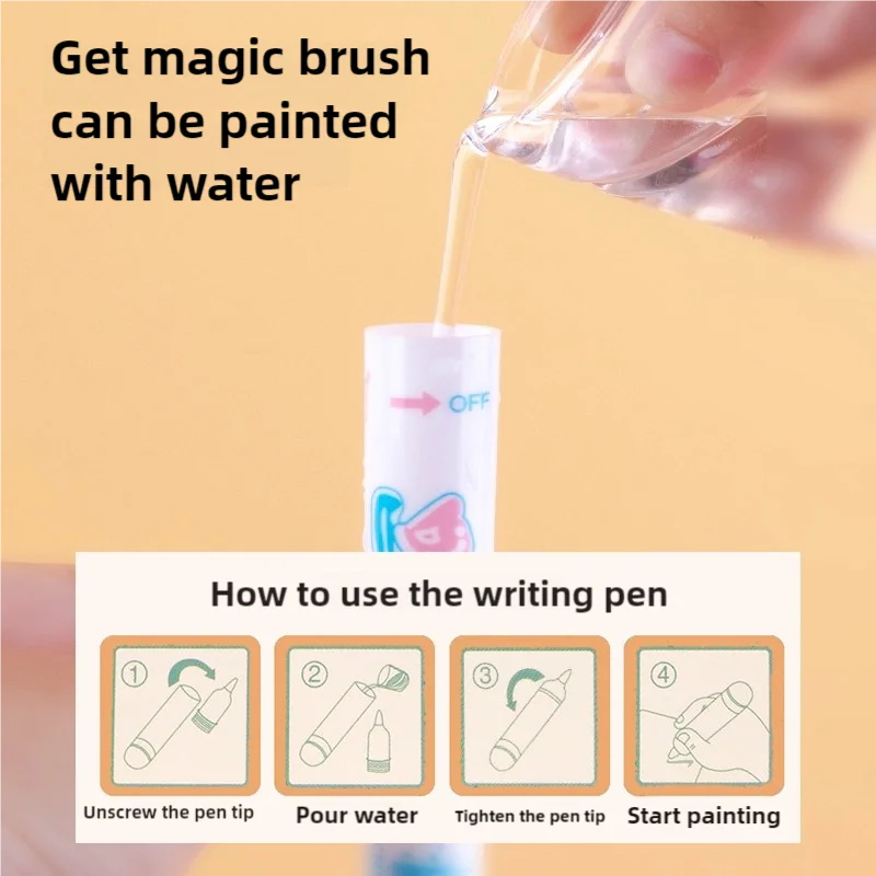 Reusable Water Drawing Book for Kids