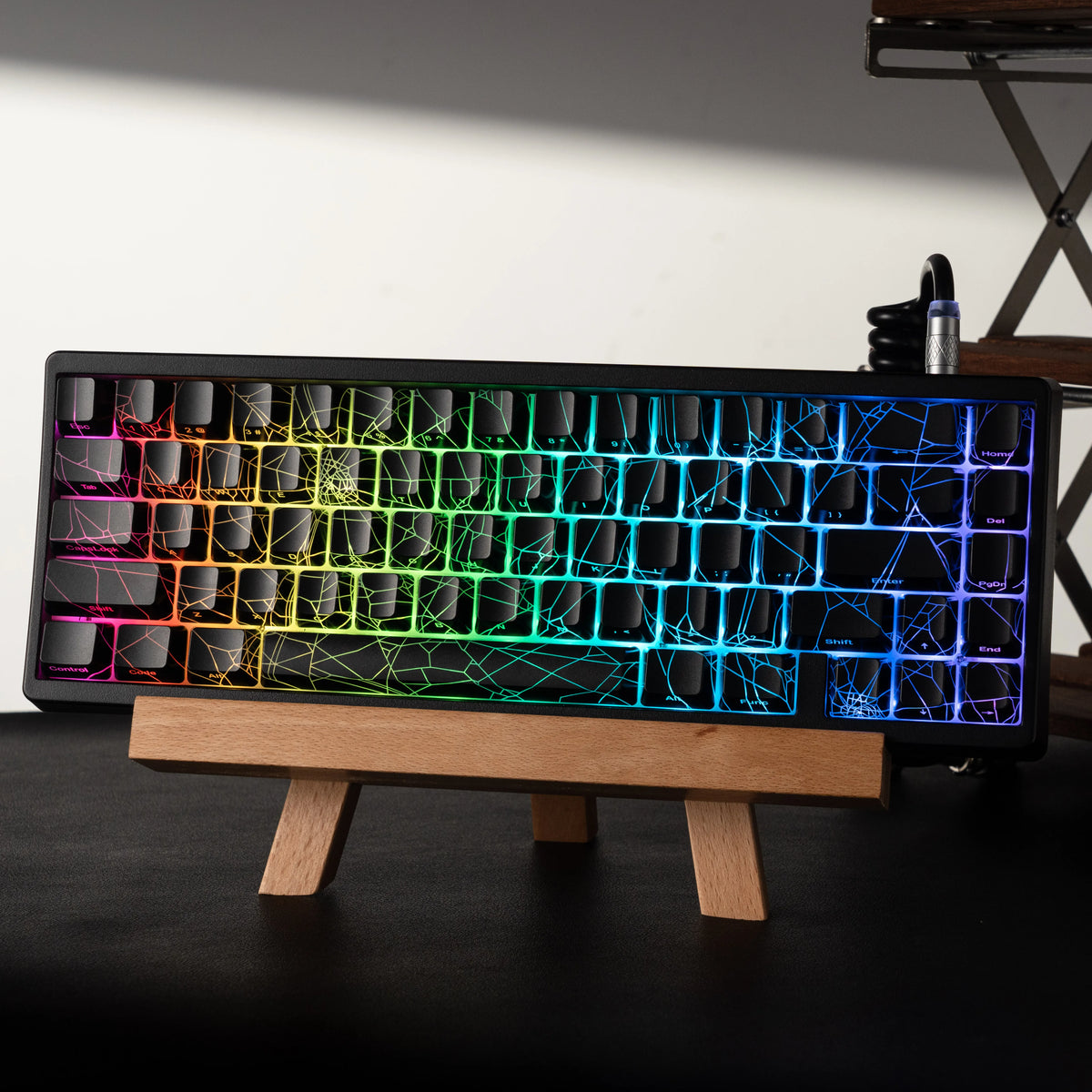 JadeStone 67-Key Wireless Mechanical Keyboard with IMD-Tech Keycaps