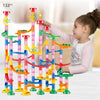 DIY Marble Run Building Blocks Set
