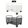 Compact Rolling Utility Cart with Wheels