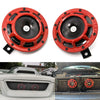 12V Super Loud Dual-Tone Air Horn Kit for Cars and Motorcycles