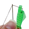 Compact Needle Threader for Hand and Machine Sewing
