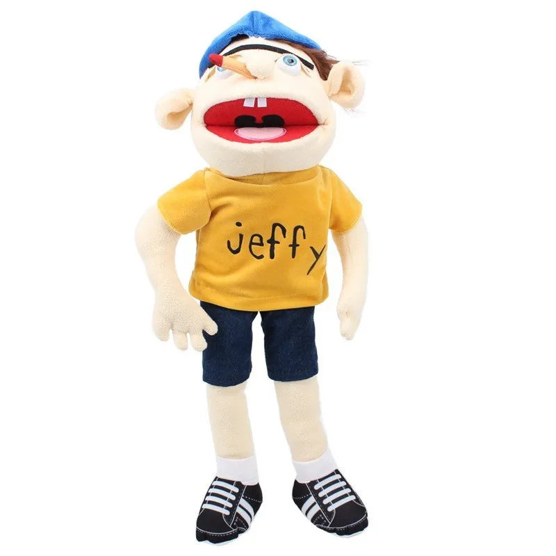 Jeffy Hand Puppet Plush Toy – 60cm Talk Show & Party Prop