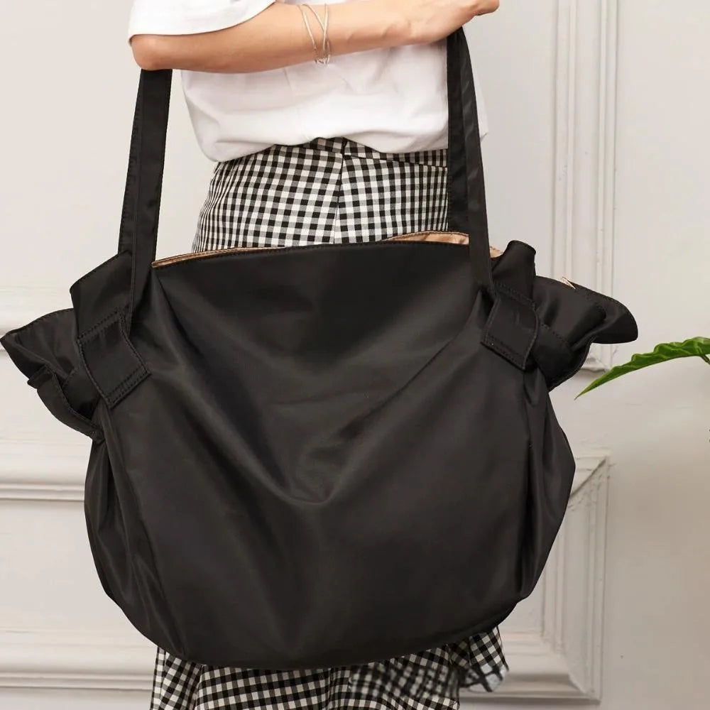 Foldable Oxford Tote Bag – Versatile Carryall for Shopping, Travel & Outdoor Adventures