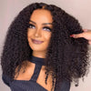 Kinky Curly HD-Spitzenperücke ohne Kleber