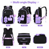 Cute 3-Piece Backpack Set for Girls with Lunch Bag & Pencil Case