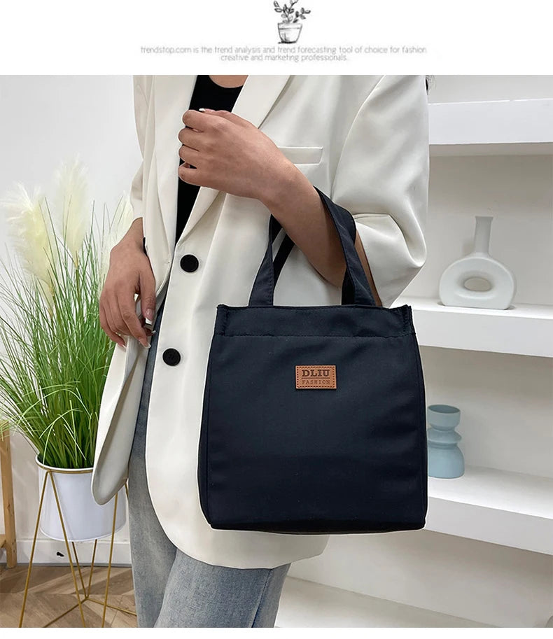 Insulated Lunch Bag with Top Handle for Work