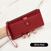 Slim PU Leather Card Holder Wallet