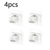 Self-Adhesive Curtain Rod Clamp Hooks – Punch-Free Wall Hanging Holders