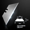 SK5 Steel Utility Knife Blades (T-Shaped, Heavy-Duty)