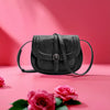 Retro Half-Moon Saddle Bag