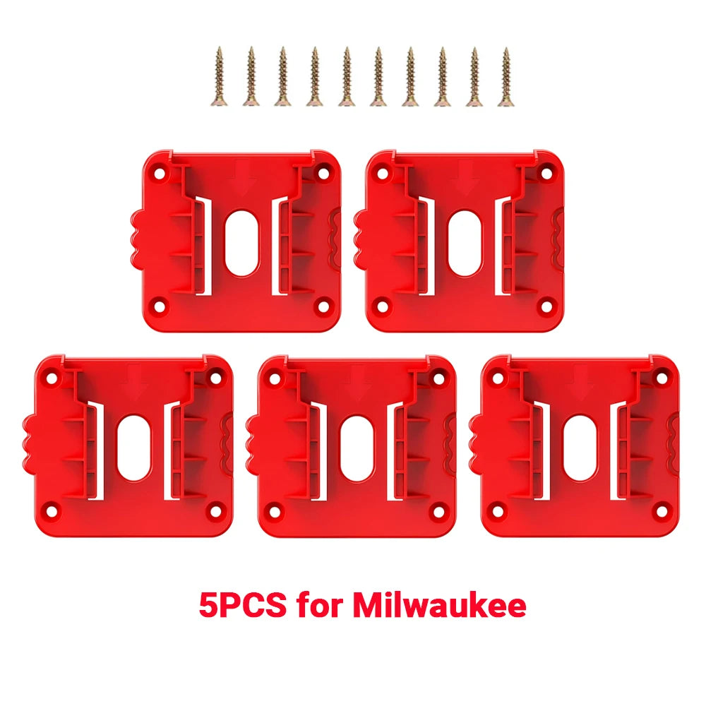 18V Li-ion Battery Storage Bracket for Milwaukee M18
