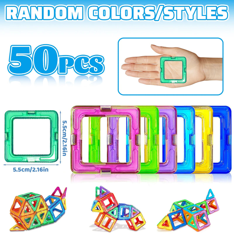 Magnetic Building Blocks Construction Set