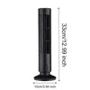 Bladeless LED Tower Fan with 90° Oscillation