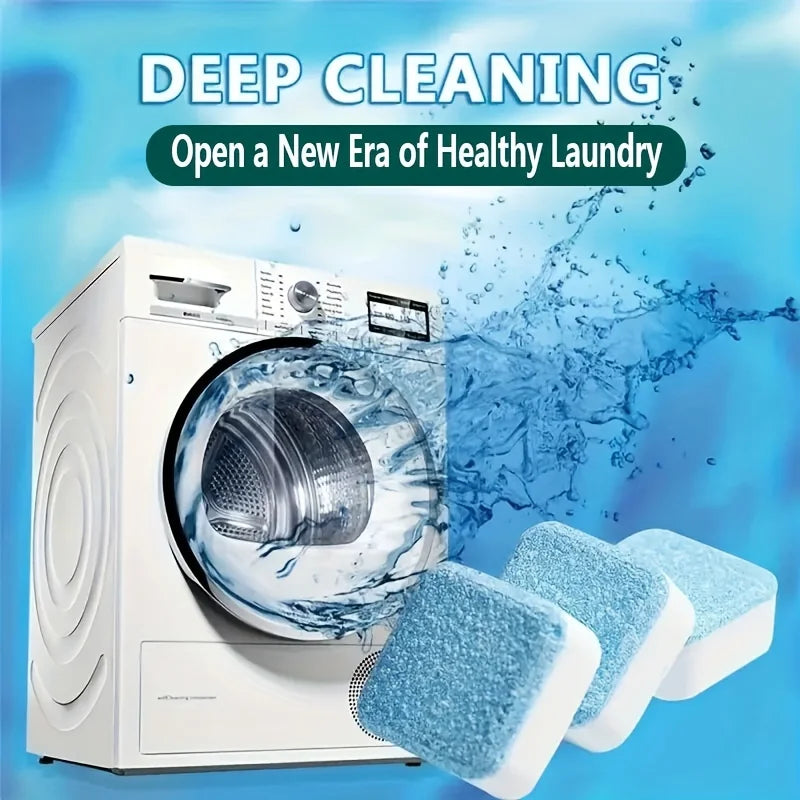 Lemon Scent Washing Machine Cleaner Tablets