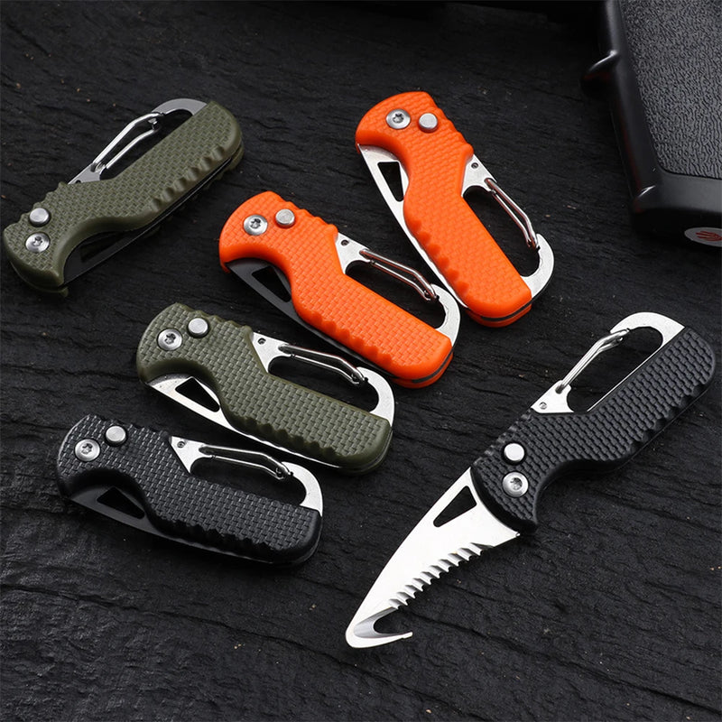 Compact Folding Pocket Knife with Gut Hook