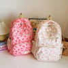 Korean Fashion Bow Print Backpack