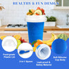 Portable DIY Slushy Maker Cup with Lid and Straw