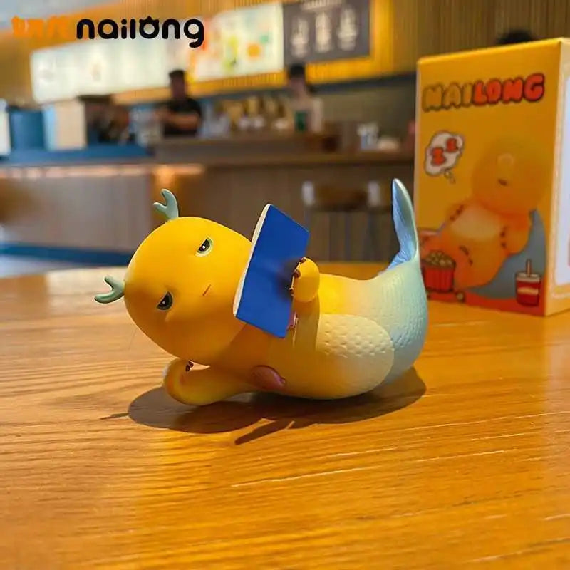 Milk Dragon Slacking Daily Series Blind Box Desktop Figurine