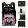 Michael Jackson 3D Print Backpack for School & Travel