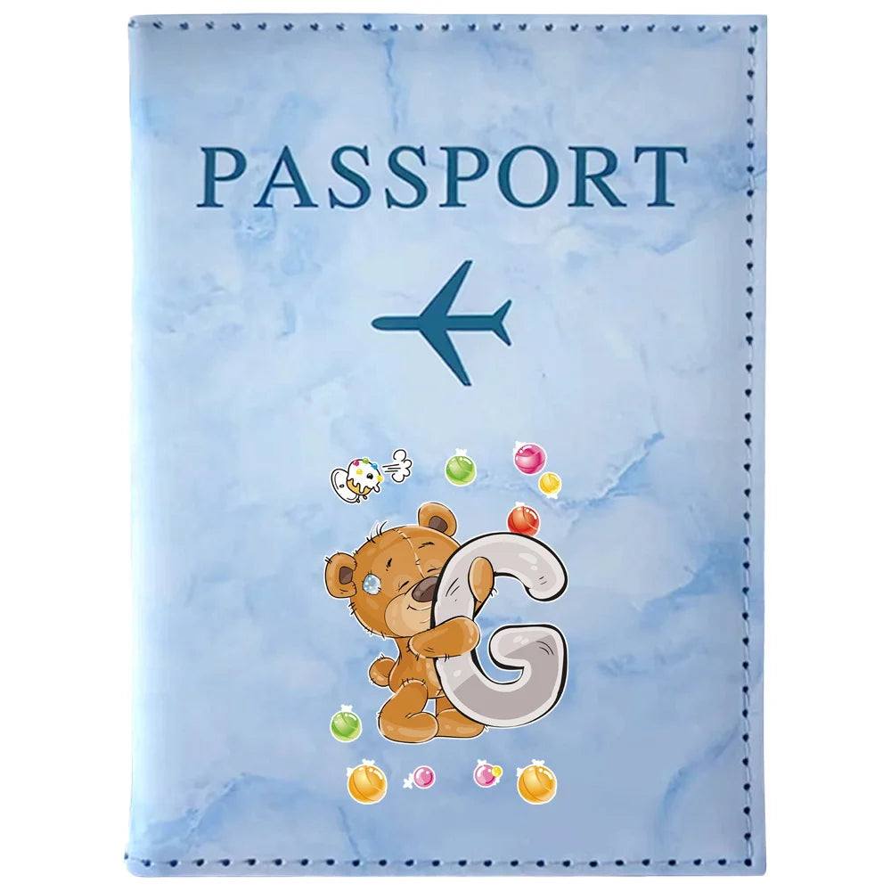Classic Vintage Leather Passport Holder with Card Slots