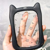 Cat Silicone ID Card Holder with Keychain