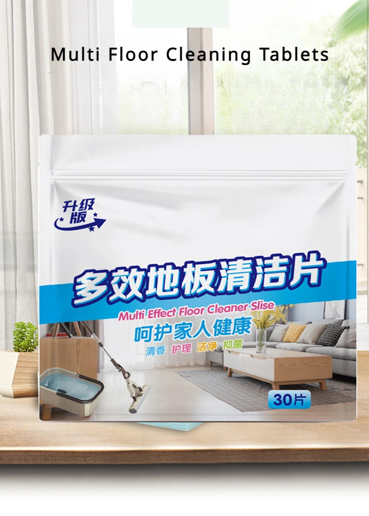 Multi-Effect Toilet & Floor Cleaning Tablets
