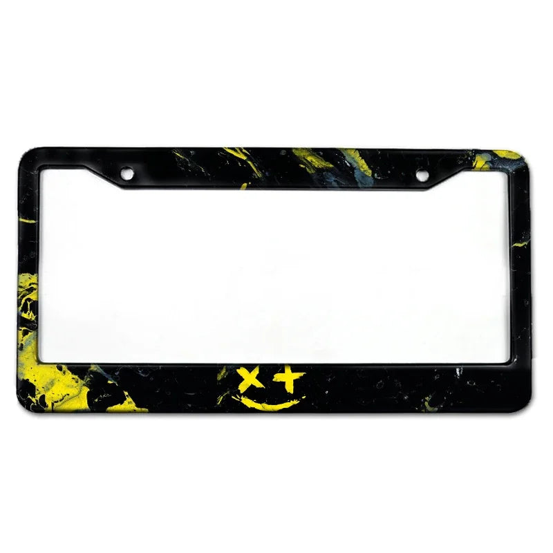 Custom Aluminum License Plate Frame with HD Design
