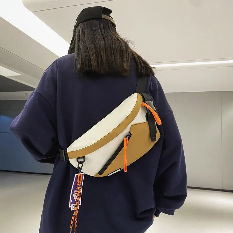 Urban Utility Chest Bag with Phone Pocket