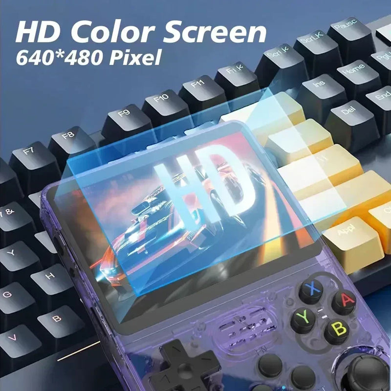 Compact Retro Handheld Console — 3.5-Inch IPS Display