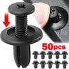 Plastic Push Rivets for Car Trim Panels (50-Pack)