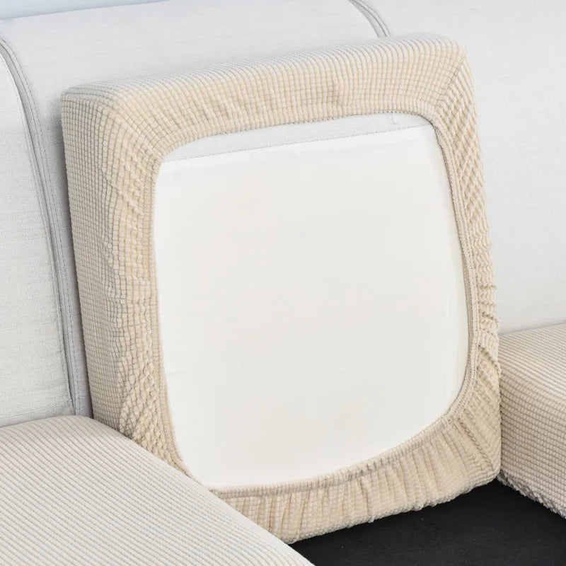 Stretch Sofa Cover with Anti-Slip Grip