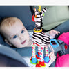 Musical Plush Animal Rattle & Teether Toy for Babies