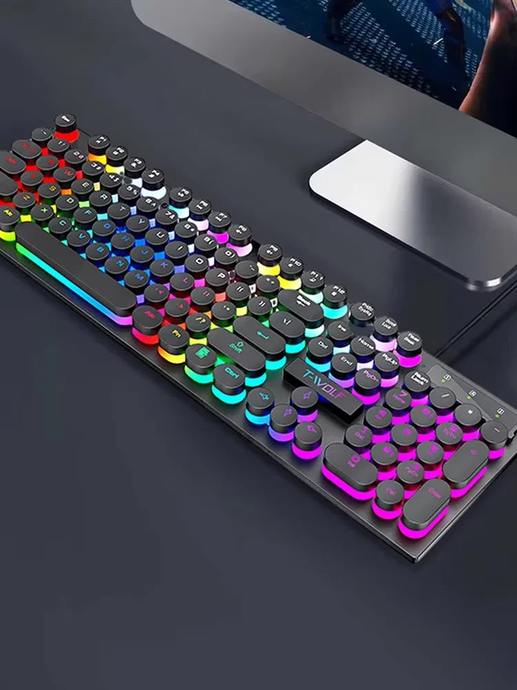 RGB Backlit Mechanical Gaming Keyboard