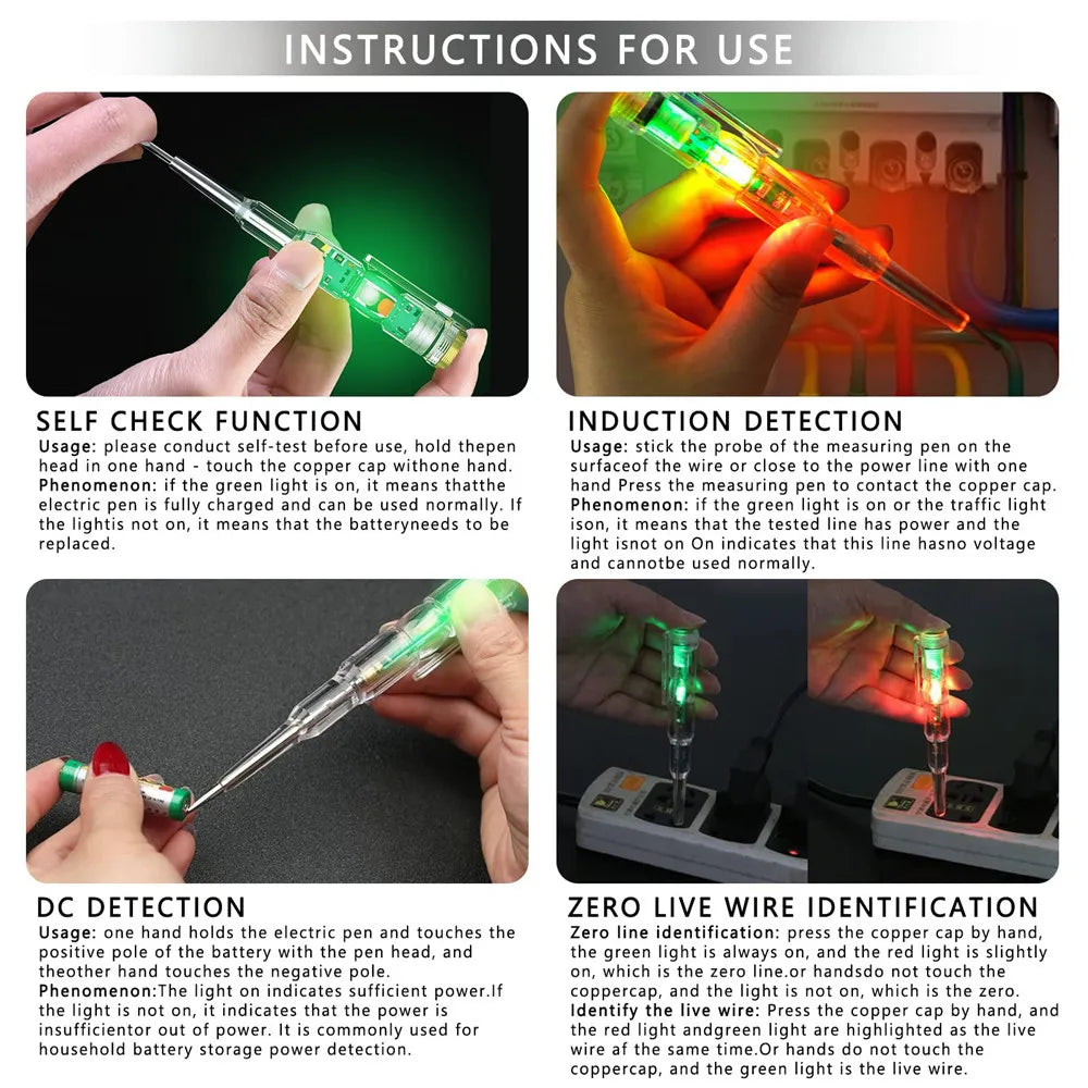 Non-Contact Voltage Tester Pen