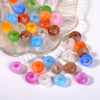 Mixed Rainbow Resin Spacer Beads for Jewelry Making