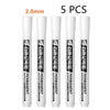 Set de Stylos Markers Permanents Blancs Imperméables