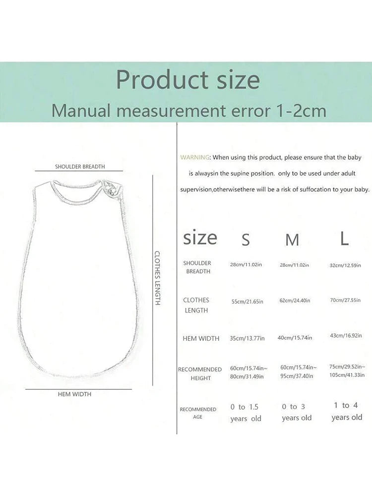 Breathable Baby Sleeping Bag