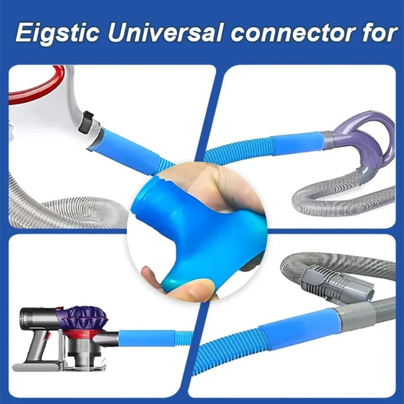 Universal Dryer Vent Cleaning Kit with Vacuum Hose Attachment