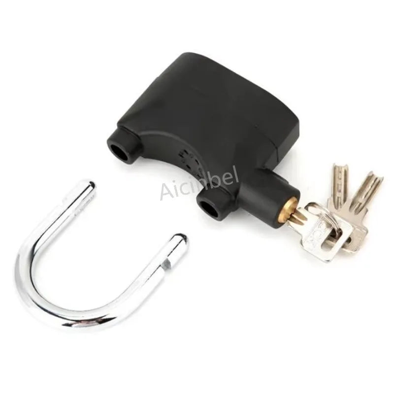 Motion-Activated Alarm Padlock with 110dB Siren