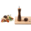 Wooden Pepper Mill with Adjustable Coarseness