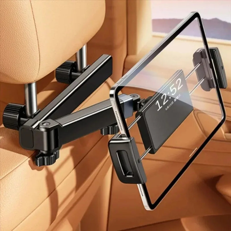 Rear-Seat Tablet Mount with 360° Rotation for 6–12.9-inch Devices