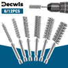 Kit de brosses métalliques en acier inoxydable de précision