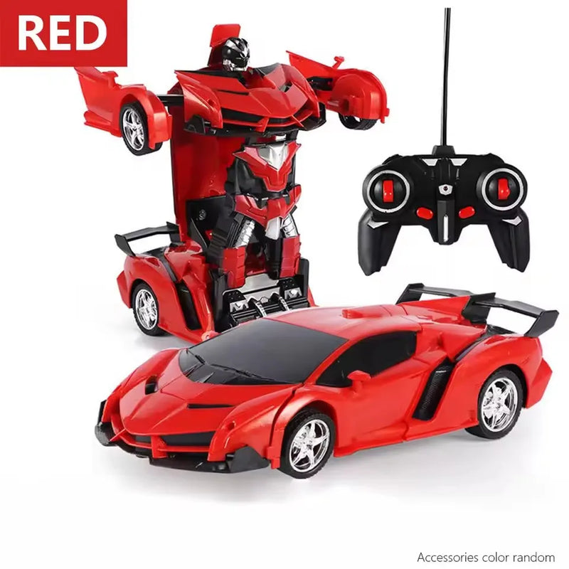 2-in-1 Transforming RC Car & Robot