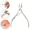 Stainless Steel Cuticle Nipper & Pusher Set for Precision Nail Care