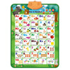Interactive Alphabet & Number Learning Wall Chart for Toddlers