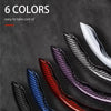 Carbon Fiber Style Microfiber Leather Steering Wheel Cover