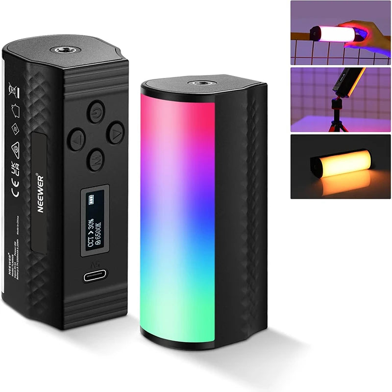 Magnetic Handheld RGB Light Wand for Photography & Video