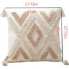 Nordic Bohemian Geometric Tassel Decorative Pillow Cover