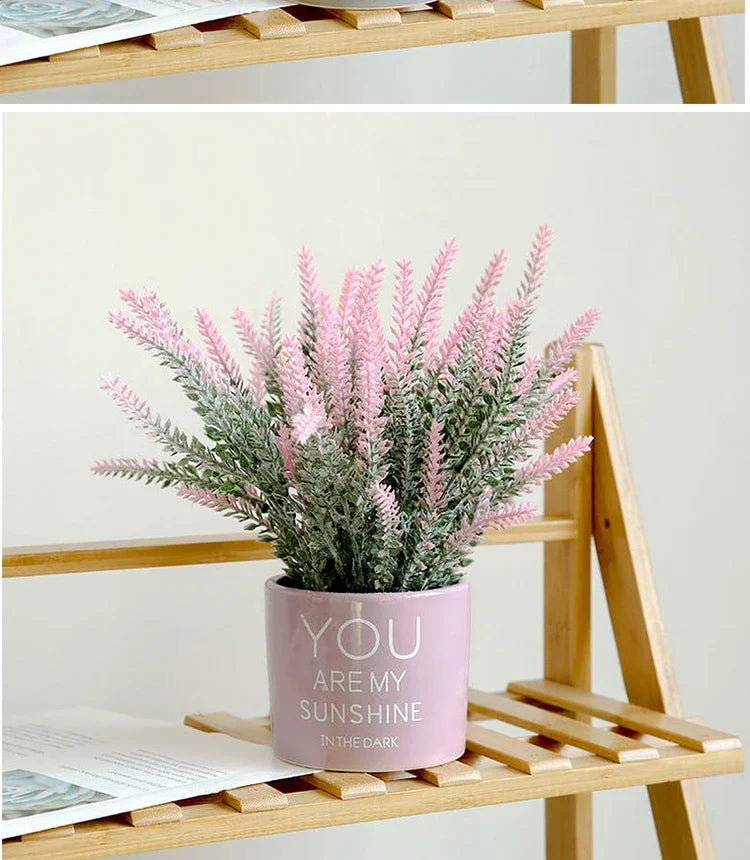 Provence Lavender Artificial Flowers for Home and Event Decor
